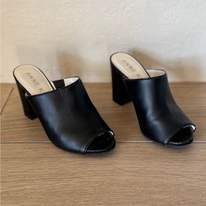 Anne Klein black heels